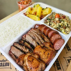Executivo Mix Churrasco (Costela, Filé de sobrecoxa e Linguiça Toscana)