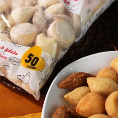 50 Salgados Congelados Sortidos