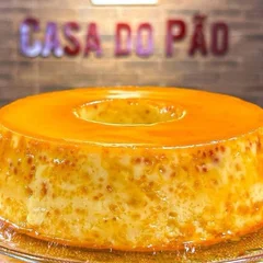 Pudim de leite condensado pedaço