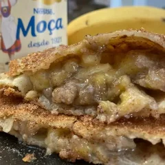 Pastel Nutella com banana