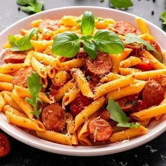 Massa Ao Molho Com Calabresa