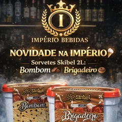 Sorvete pote 2 litro skibell