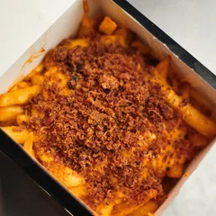 FRITAS + CHEDDAR E BACON