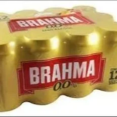 CX BRAHMA ZERO 350ML 12 UNIDADES