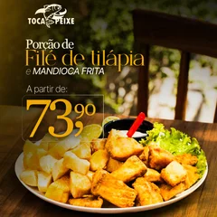 Combo filé de tilápia + mandioca  ( peso in natura )