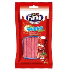 Bala Fini Tubes Morango Cítrico 80g