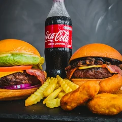 Combo Dose Dupla Grill's + 2 Batatas + Refri 600ml 