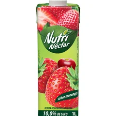 SUCO MORANGO 1 LT NUTRINECTAR