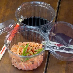 Carpaccio salmão (200g)