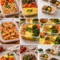 Saudáveis Congeladas SAUDÁVEIS,  5 Marmitas / 350 Grs