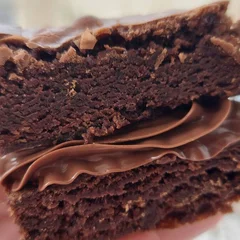 Brownie recheado Nutella