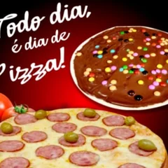 Pizza Mega 50cm Rodízio ( 4 sabores ) + Brotão 25cm de M&M + Refri a escolher