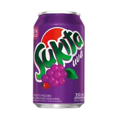 Refrigerante de Uva Sukita 350ml