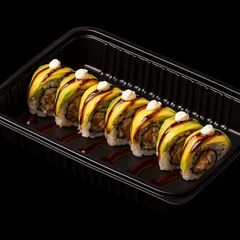 Caterpillar salmão