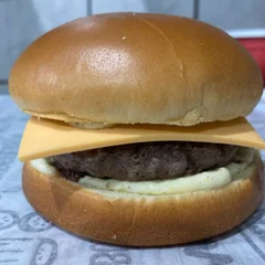 Smash pão carne queijo
