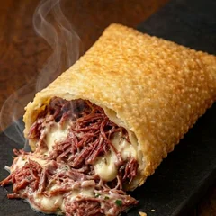 CARNE SECA COM QUEIJO 