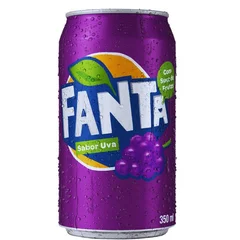Refrigerante Fanta uva 350ml