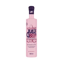 Licor Berry Com Morango Coquetel de Dulce de Leche 500ml