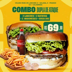Combo Dupla De Ataque (2 pessoas)