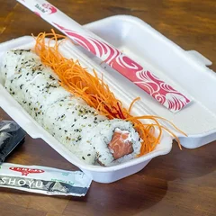 Uramaki de Salmão Fresco - 10 unidades