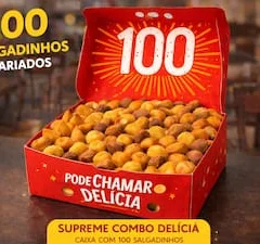 100 Mini Salgados
