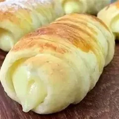 enroladinho de presunto e queijo