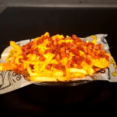 Porção Fritas Bacon/Cheddar 300g