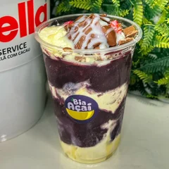 Açaí no copo 500 ml com 4 adicionais grátis