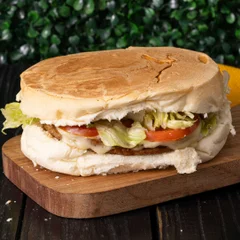 X-Salada Prensado