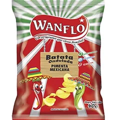 Batata Ondulada Wanflo 40g