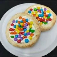 Esfiha Confete com Chocolate Branco 