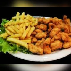 Isca de Peixe com Fritas