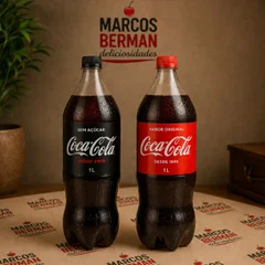 Coca Cola 1 Litro Original ou Zero 