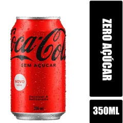 COCA-COLA SEM AÇÚCAR 350ML
