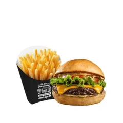 American + Porção de Fritas