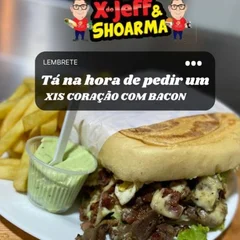X- Coração C/Bacon + Fritas 🍟