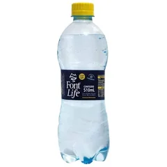 Aguá font life 510ml com gás