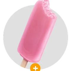 Sorvete Palito Eskimo Morango 50 G