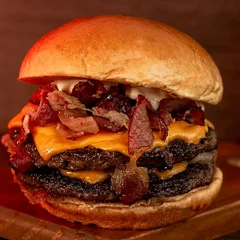 Double Bacon Burger