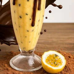 Milk-shake de maracuja
