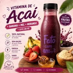 Vitamina Tentação Natural 500ml