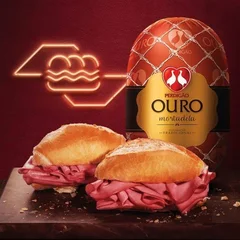 Mortadela Defumada Ouro Perdigão