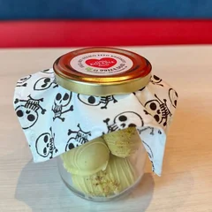 Mini vidrinho com camafeu de pistache