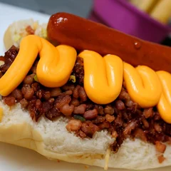 Top 3 - Hot Dog Bacon Cheddar Supreme