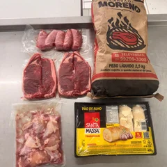 kit churrasco pra assar  pequeno