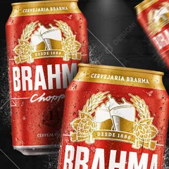 Cerveja Bhama  Lata 350 Ml 