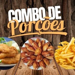 Tilápia + tulipinha + fritas