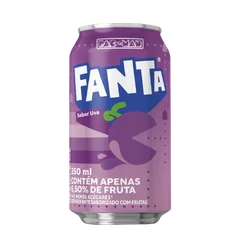 Refrigerante Sabor Uva Fanta 350ml