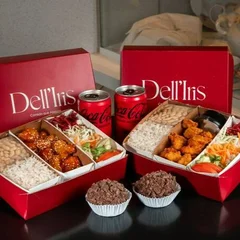 Combo do amor - 2 Refeições com salada + 2 coquinhas + 2 brigadeiros