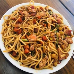 Macarrão na Chapa Frango 500ml
